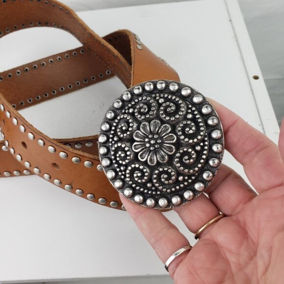 Forest and Culver Leather Belt Small - Picture 2 of 6